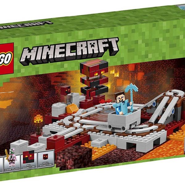 LEGO MINECRAFT Podzemní železnice 21130 STAVEBNICE