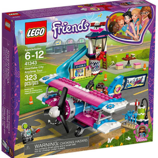 LEGO FRIENDS Vyhlídkový let nad městečkem Heartlake 41343 STAVEBNICE