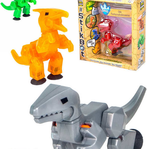 EP line Stikbot dinosaurus akční figurka plastová v krabičce 4 druhy