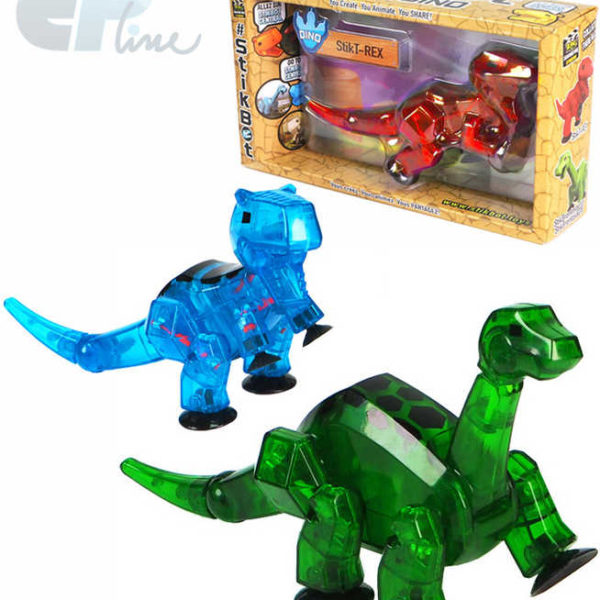 EP line Stikbot Mega dinosaurus akční figurka plastová v krabičce 3 druhy