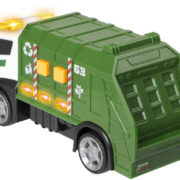 Teamsterz auto zelené popeláři 15cm na baterie Světlo Zvuk plast