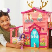 MATTEL Enchantimals herní set jelení dům s panenkou a doplňky