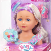 ZAPF CREATION Baby Born pohádková česací hlava set s make-upem a doplňky ZAPF CREATION Baby Born pohádková česací hlava set s make-upem a doplňky