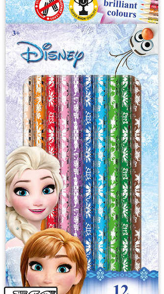JIRI MODELS Pastelky set 12ks v krabičce Frozen (Ledové Království)