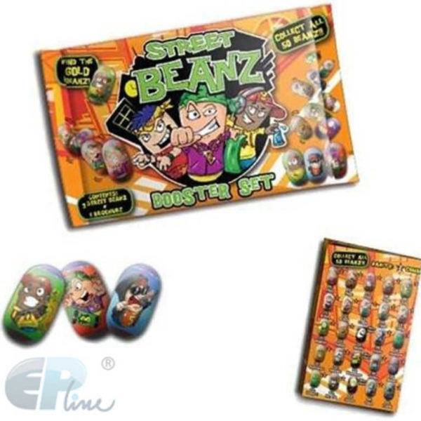 EP line Street Beanz Booster set fazole 3ks + brožurka různé druhy v sáčku
