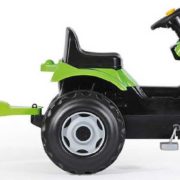 SMOBY Traktor dětský šlapací Farmer XL zelený set s vozíkem s klaksonem