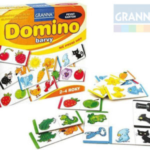 GRANNA Hra Mé první hry - Domino barvy *SPOLEČENSKÉ HRY*