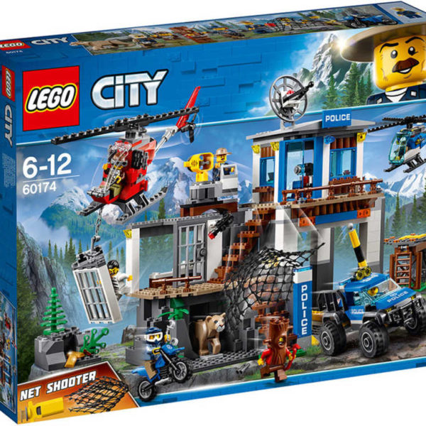 LEGO CITY Horská policejní stanice 60174 STAVEBNICE