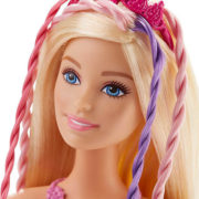 MATTEL BRB BARBIE Kouzelné extra dlouhé 20cm vlasy set panenka princezna s doplňky MATTEL BRB BARBIE Kouzelné extra dlouhé 20cm vlasy set panenka princezna s doplňky