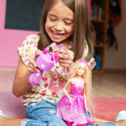 MATTEL BRB BARBIE Kouzelné extra dlouhé 20cm vlasy set panenka princezna s doplňky MATTEL BRB BARBIE Kouzelné extra dlouhé 20cm vlasy set panenka princezna s doplňky