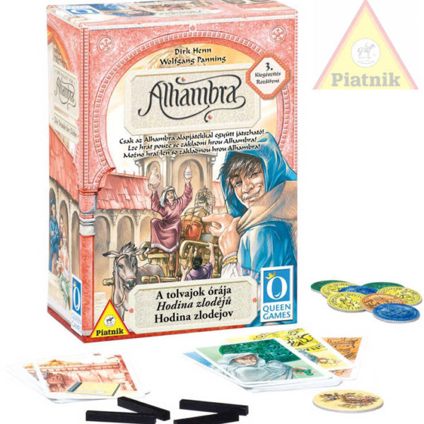 PIATNIK Hra Alhambra - Hodina zlodějů (3.rozšíření) *SPOLEČENSKÉ HRY*