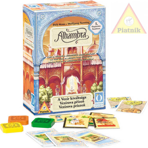 PIATNIK Hra Alhambra - Vezírova přízeň (1.rozšíření) *SPOLEČENSKÉ HRY*