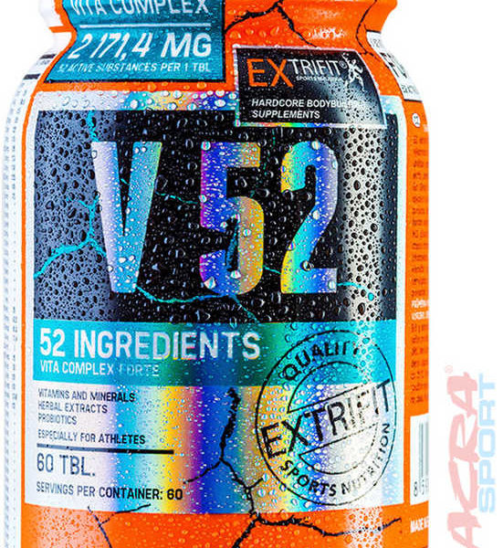ACRA Extrifit V 52 Vita Complex Forte 60 tbl výživový doplněk pro sportovce