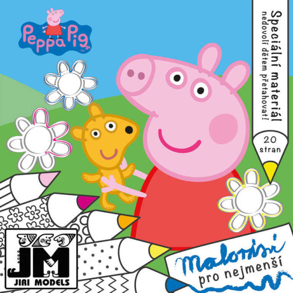 JIRI MODELS Omalovánky pro nejmenší prasátko Peppa Pig