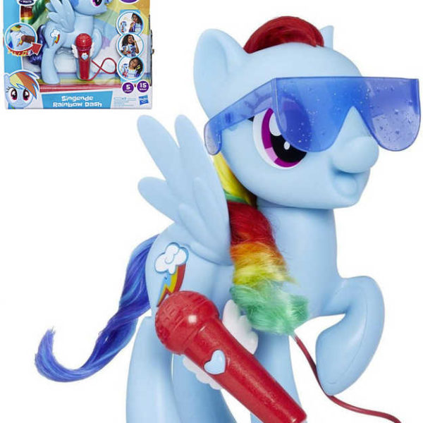 HASBRO MLP My Little Pony Zpívající Rainbow Dash koník na baterie Zvuk