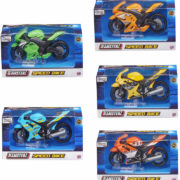 Teamsterz motocykl kovový v krabici 6 barev