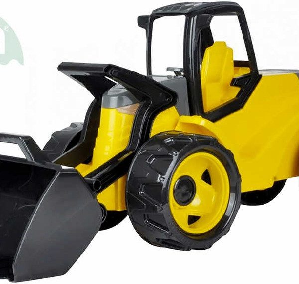 LENA Nakladač funkční Giga Trucks žluto-černé odrážedlo 75cm na písek v krabici LENA Nakladač funkční Giga Trucks žluto-černé odrážedlo 75cm na písek v krabici