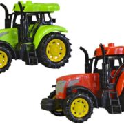 Traktor farmářský na setrvačník vyprávění zvířecí zvuky na baterie Světlo Zvuk 2 barvy