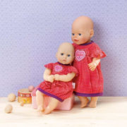 ZAPF CREATION Dolly Moda šatičky pruhované pro panenku miminko 30-36cm