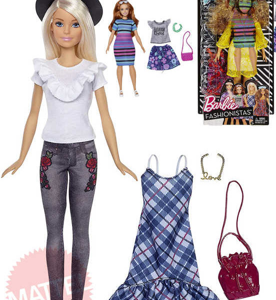MATTEL BRB Panenka Barbie retro modelka set s oblečky různé druhy