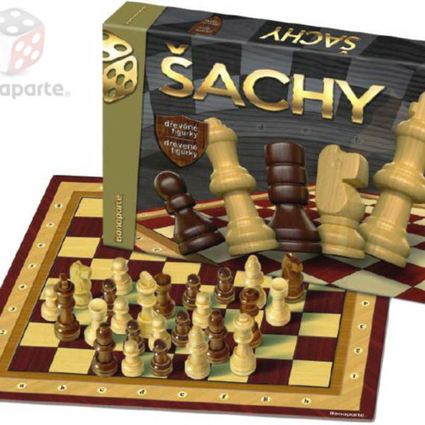 BONAPARTE Hra Šachy v krabici *DŘEVĚNÉ HRAČKY*