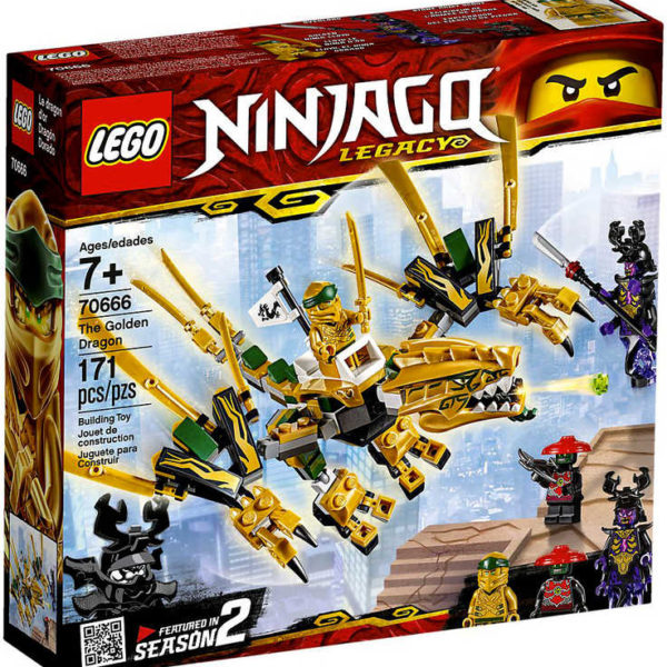 LEGO NINJAGO Zlatý drak 70666 STAVEBNICE