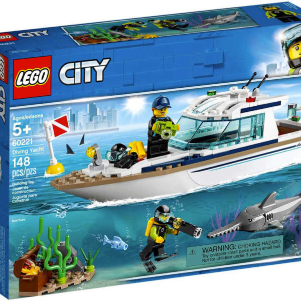 LEGO CITY Potápěčská jachta 60221 STAVEBNICE