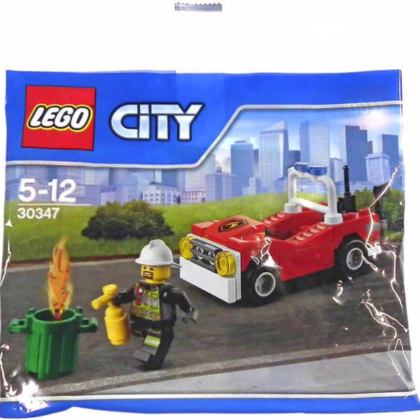 LEGO CITY Hasič s autem 30347 STAVEBNICE