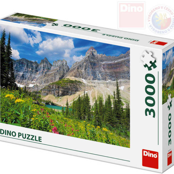 DINO Puzzle 3000 dílků Montana 117x84cm skládačka v krabici