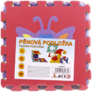 Baby puzzle pěnový koberec Zvířátka Doprava set 10ks vkládací