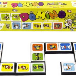 Hra domino Pojď s námi do pohádky 28 dílků ilustrace Večerníček
