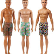 MATTEL BRB Barbie panák Ken v plavkách 3 druhy
