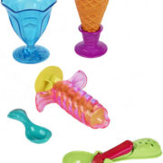 HASBRO PLAY-DOH Modelína Výroba zmrzliny set 4 kelímky set s pohárky a doplňky