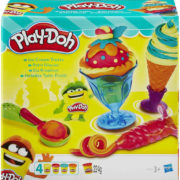 HASBRO PLAY-DOH Modelína Výroba zmrzliny set 4 kelímky set s pohárky a doplňky
