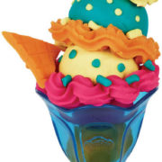 HASBRO PLAY-DOH Modelína Výroba zmrzliny set 4 kelímky set s pohárky a doplňky