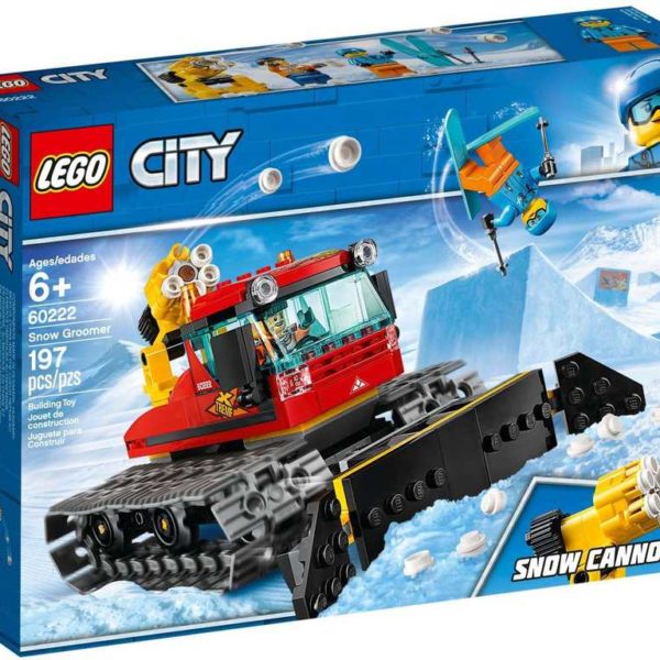 LEGO CITY Rolba 60222 STAVEBNICE