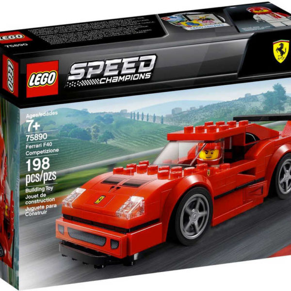 LEGO SPEED CHAMPIONS Ferrari F40 Competizione 75890 STAVEBNICE