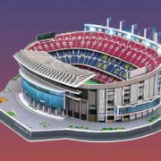 NANOSTAD 3D Puzzle model fotbalový stadion FC Barcelona 107 dílků na baterie Světlo