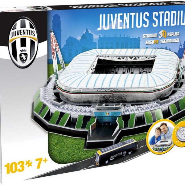 NANOSTAD 3D Puzzle model fotbalový stadion Juventus Turin itálie 103 dílků