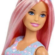 MATTEL BRB Panenka Barbie dlouhovláska set s hřebenem Dreamtopia