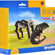 BRUDER 02317 Nakladač čelní s drapákem náhradní díl k traktoru plast