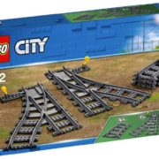 LEGO CITY Výhybky a zahnuté koleje doplněk k vláčkodráze 60238 STAVEBNICE