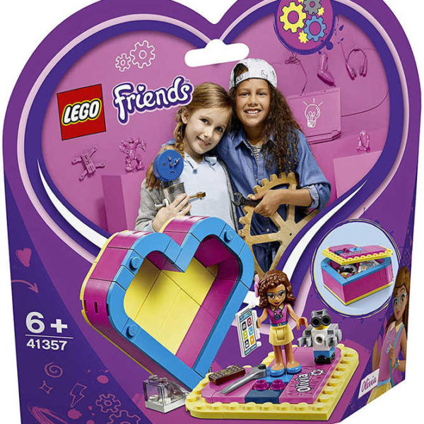 LEGO FRIENDS Oliviina srdcová krabička 41357 STAVEBNICE