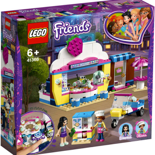 LEGO FRIENDS Olivia a kavárna s dortíky 41366 STAVEBNICE