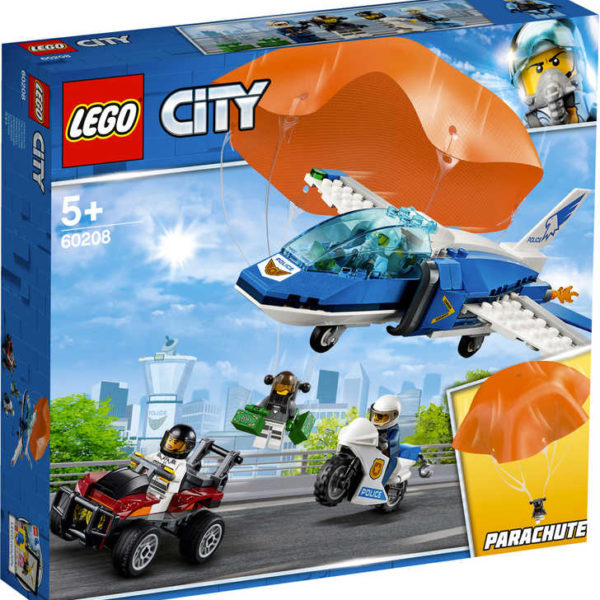 LEGO CITY Zatčení zloděje s padákem 60208 STAVEBNICE