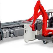 BRUDER 03624 (3624) Set auto Mercedes Benz Arocs kontejner + minibagr Schaeff