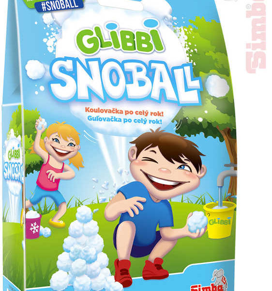 SIMBA Glibbi SnoBall sněhové koule v prášku výroba sněhu v sáčku