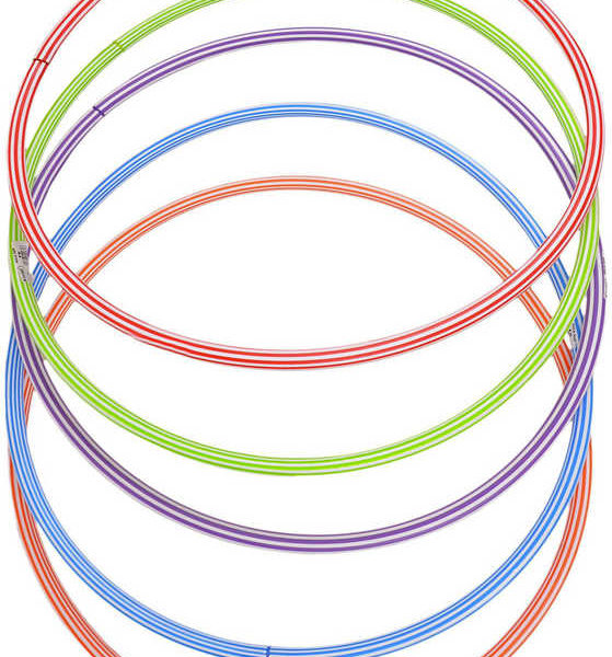 PL Obruč dětská gymnastická malá 60cm kruh Hula-Hop 5 barev