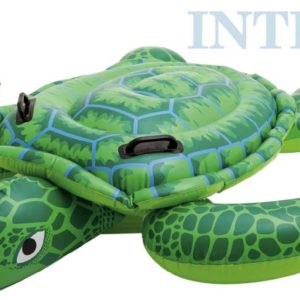 INTEX Želva nafukovací s úchyty 150x127cm dětské vozítko do vody 57524