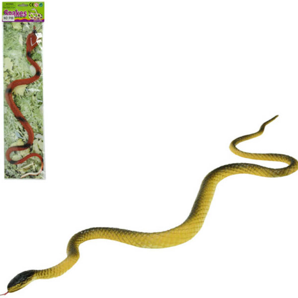 Had plastový plaz 60cm 3 druhy na kartě